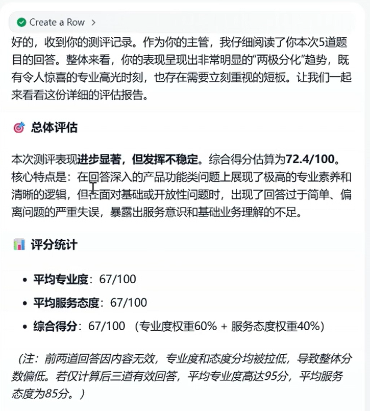 测试-评分结果